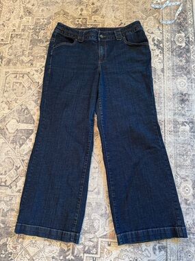 Lane Bryant Wide Leg Jeans, Size 18